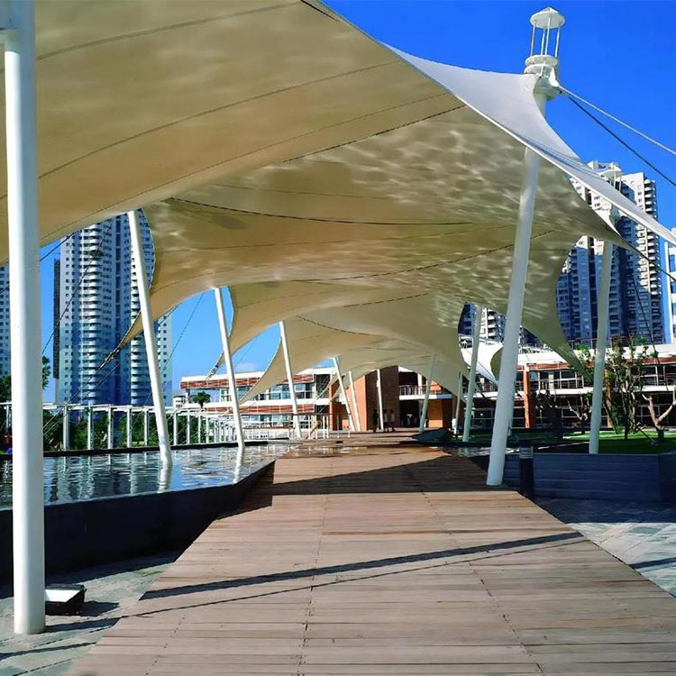 通海县膜结构景观棚