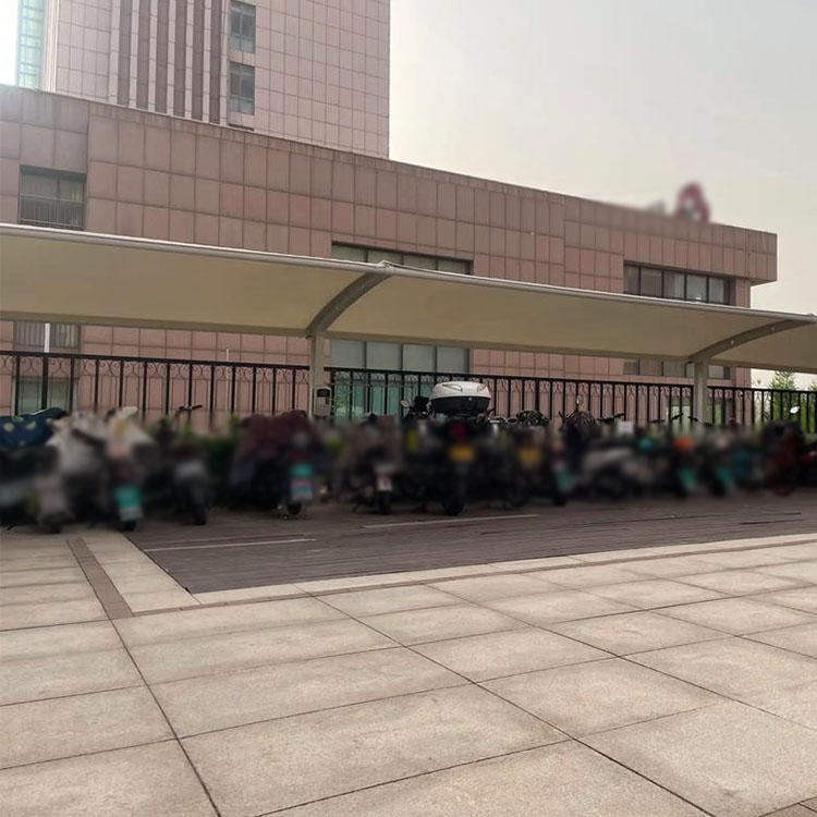 通海县膜结构电动车棚