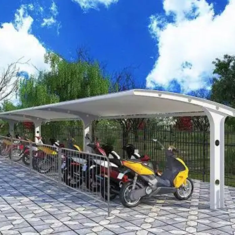 通海县膜结构电动车棚